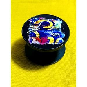 Kupp Football Rams Pop Up Phone Accessory With Super Sticky Glue